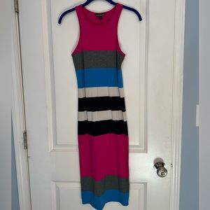 Multicolor midi dress